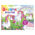 A3 Colouring Book with Stickers - Unicorns thumbnail