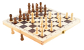3-in-1 Wooden Board Game in Folding Case thumbnail