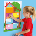 My First - Poster with Stickers, My House thumbnail
