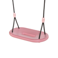 Plastic Swing 45x24 cm - Pink (Black Rope) thumbnail
