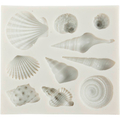 Silicone Mould - Shells & Conches, 10 Designs thumbnail