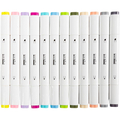 Dual-Tip Markers - Pastel, 12 pcs thumbnail