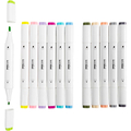 Dual-Tip Markers - Pastel, 12 pcs thumbnail