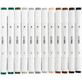 Dual-Tip Markers - Natural, 12 pcs thumbnail
