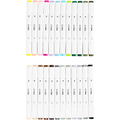 Dual-Tip Markers - Natural & Pastel, 24 pcs thumbnail