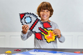 Plus-Plus - Puzzle By Number, Rocket, 500 pcs thumbnail