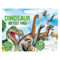 A3 Colouring Book with Stickers - Dinosaurs thumbnail