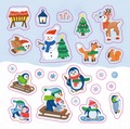 My Mini Sticker World - Christmas Animals thumbnail