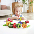 Lacing Beads for Babies - Caterpillar Fruit Feast thumbnail
