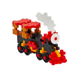 Plus-Plus - Train, Tube with 100 pcs thumbnail