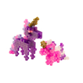 Plus-Plus - Glitter Unicorns, Tube with 100 pcs thumbnail