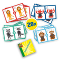 Animal Zen Yoga with 28 Flash Cards thumbnail