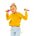 Skibbi Adjustable Length Jump Rope - Pink thumbnail