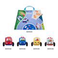 Pull-Back Plush Cars, 4 pcs thumbnail