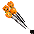 Decorative Light-Up Yard Stakes - Pumpkins, 4 pcs thumbnail