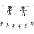Felt Garland - Skeletons, 300 cm thumbnail