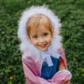 Glitter Cape with Fur Trim, 4-7 yrs thumbnail
