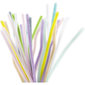 Chenille Pipe Cleaners Ø6 mm - Pastel, 25 pcs thumbnail