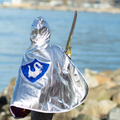 2-in-1 Dragon/Knight Cape, Size 5-6 yrs thumbnail