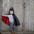 2-in-1 Spiderman/Batman Cape, Various Sizes thumbnail