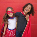 2-in-1 Reversible Cape Gold/Red, Size 5-6 yrs thumbnail