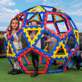 Polydron XL Geo Dome, 62 pcs thumbnail