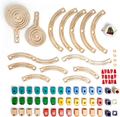 Quadrilla Marble Run - Cyclone, 202 pcs thumbnail
