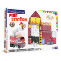 Magna-Tiles | Fire Station, 50 pcs thumbnail