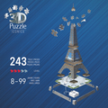 3D LED Puzzle with 216 pcs - Eiffel Tower thumbnail