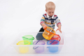 Translucent Colour Buckets, 6 pcs thumbnail