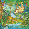Puzzle with 3 x 49 pcs - Jungle thumbnail