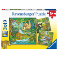 Puzzle with 3 x 49 pcs - Jungle thumbnail