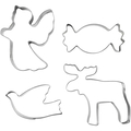 Clay/Cookie Cutters - Christmas, 4 pcs thumbnail