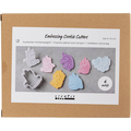 Embossed Clay/Cookie Cutters - Unicorns, 6 pcs thumbnail