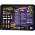 Posca Markers in Case - Groovy Colours, 20 pcs thumbnail