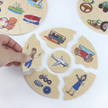 Puzzles in Box - Vehicles, 5 pcs thumbnail