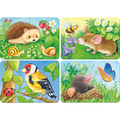 Puzzle with 2-8 pcs - Garden Animals thumbnail