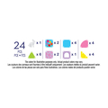 Magna-Tiles | microMAGS Spring Garden, 24 pcs thumbnail