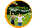 Rope Bubble Wand for XXL Bubbles + 1000 ml Bottle thumbnail