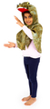 Crocodile Costume, Size 3-7 yrs thumbnail