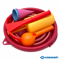 Sand Play - Bucket Set with 7 pcs - Red thumbnail