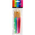 Children’s Paint Brushes - Assorted Sizes, 5 pcs thumbnail