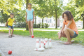 Wooden Bowling Game (Birch Wood) thumbnail