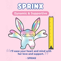 Weighted Plushie - Sprinx, 0.7 kg thumbnail
