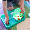 Sensory Light-Up Play Jar - Light Blue thumbnail