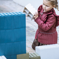 Large Building Blocks - Blue/Grey, 26 pcs thumbnail