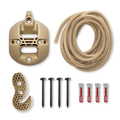Hammock Chair Suspension Set - Ceiling, Beige thumbnail