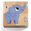 Cube Puzzle 2 x 2 - Elephant & Co. thumbnail