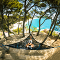 Triangular Hammock with 3 Suspension Points thumbnail