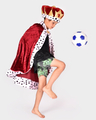 King Cape - Red, size 4-8 years thumbnail